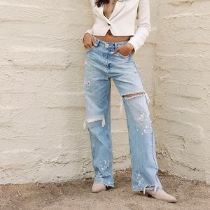 With the Band Relaxed Jeans